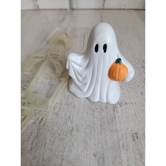 Halloween ghost skeleton skull home decor set figure hanging - Picture 7 of 11